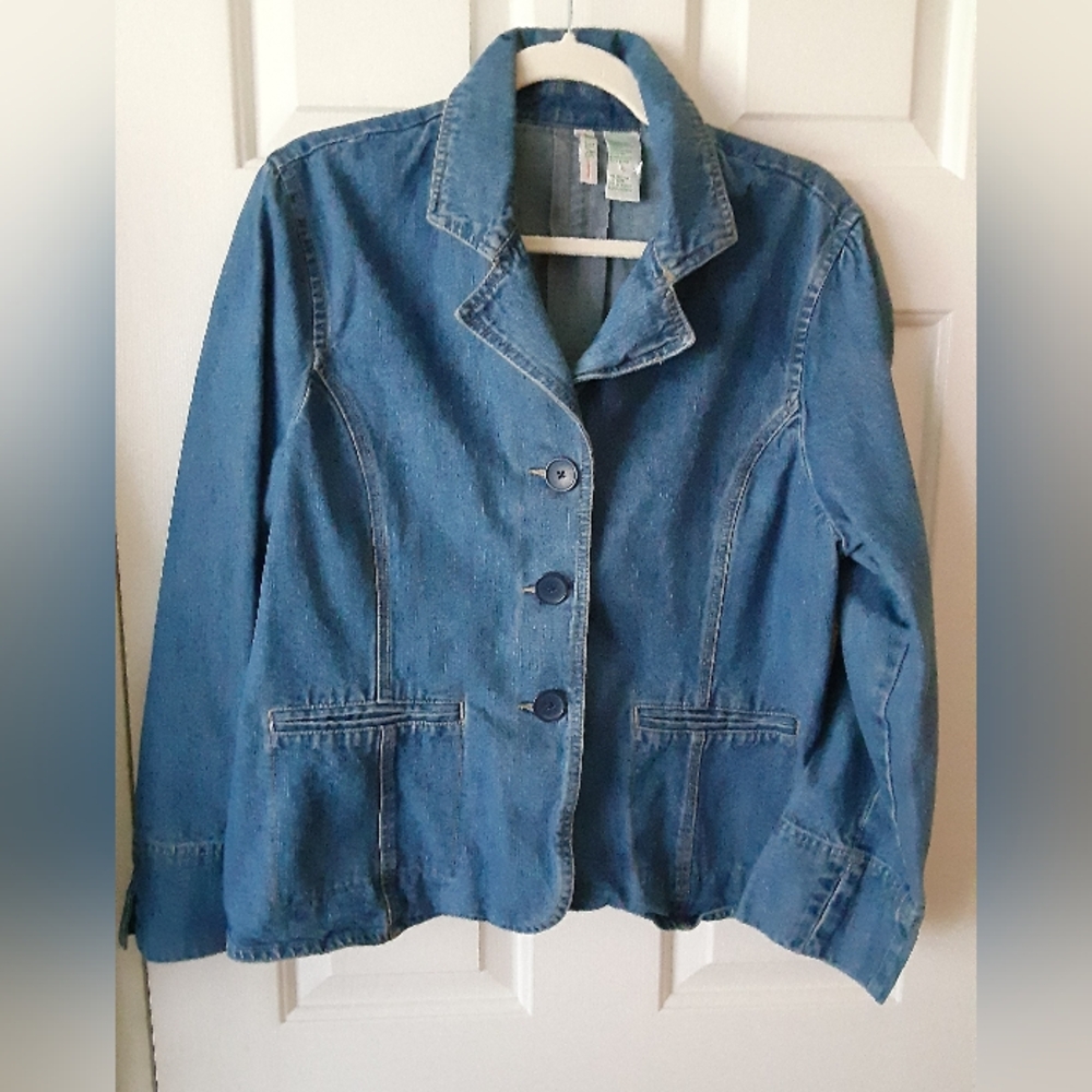 Vintage Bill Blass Size L Denim Jacket